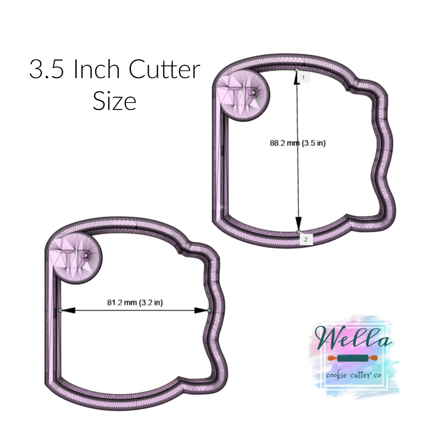 Toilet Paper Cookie Cutter