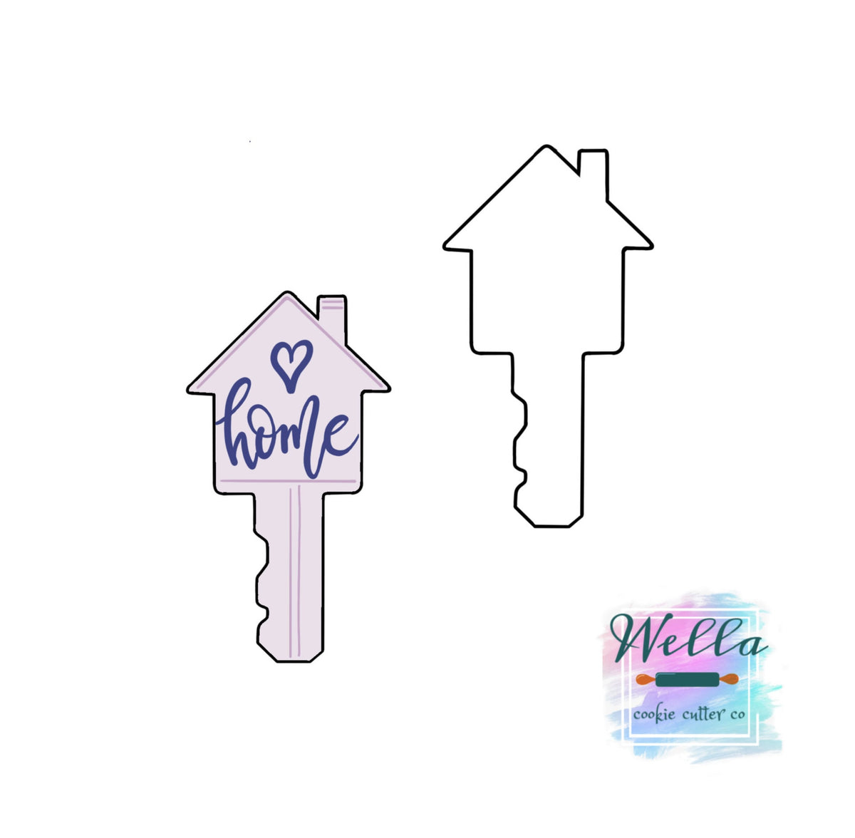 House Key Cookie Cutter