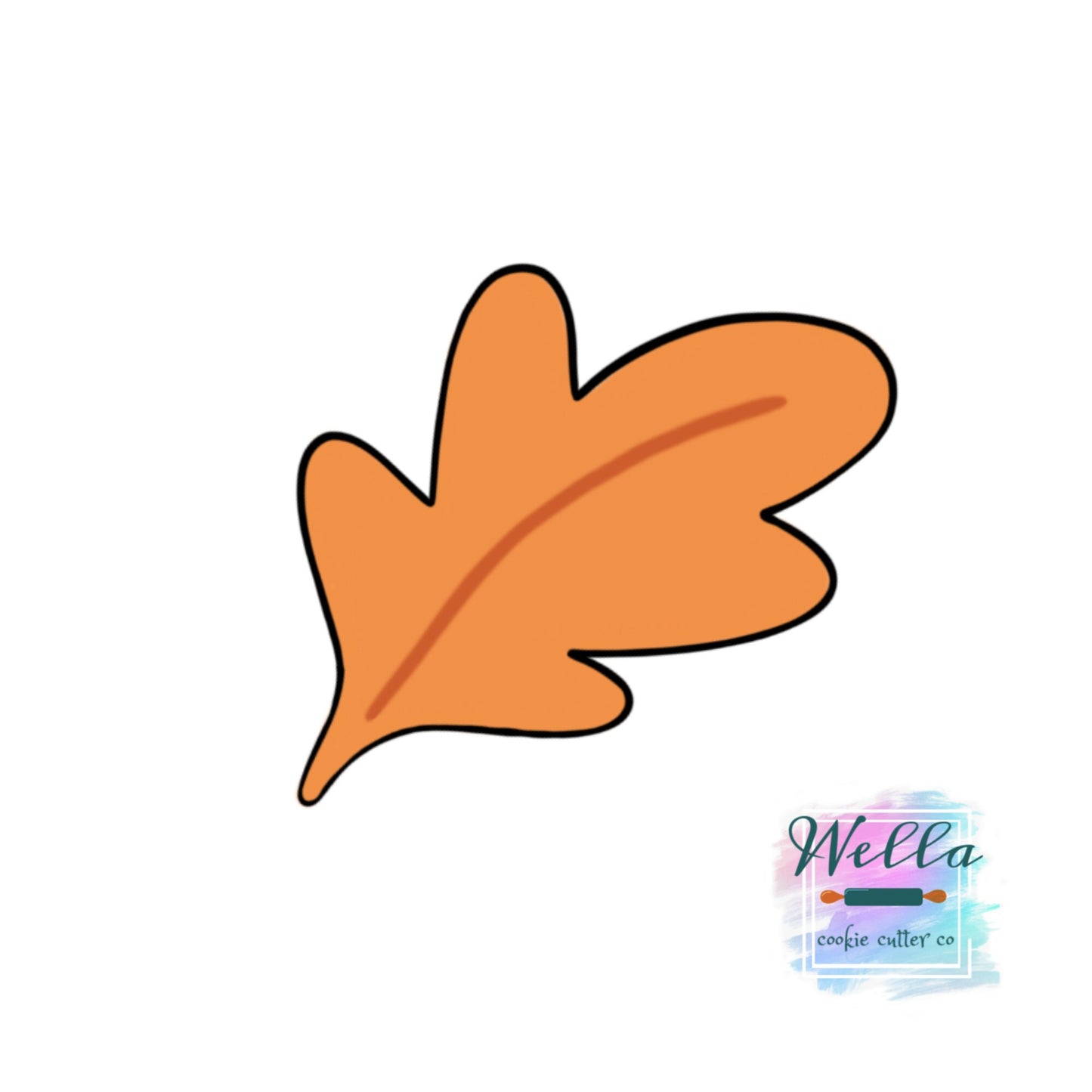 Fall Leaf Halloween Cookie Cutter