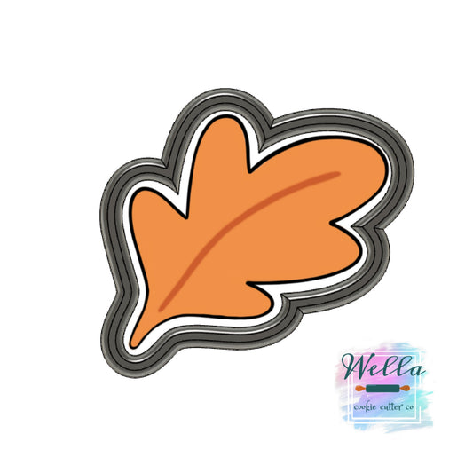 Fall Leaf Halloween Cookie Cutter