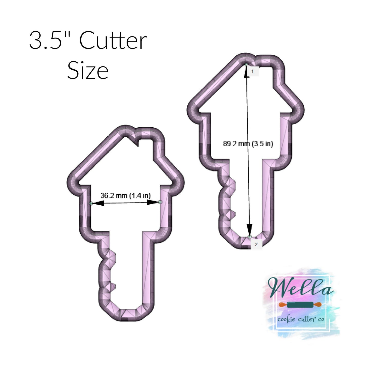 House Key Cookie Cutter