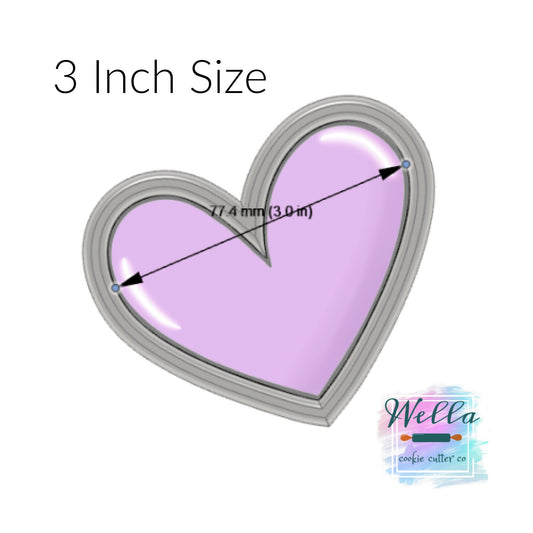 Cute Heart Cookie Cutter