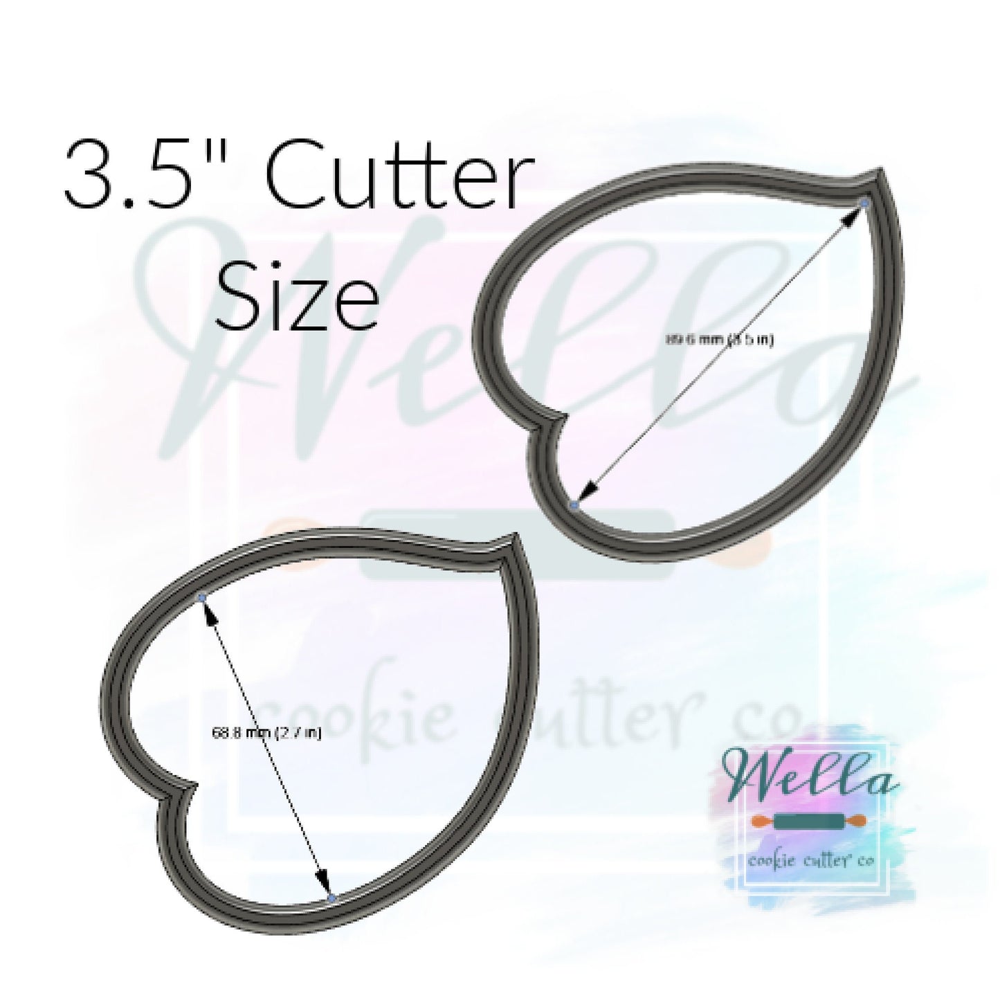 Tropical Leaf Cookie Cutter