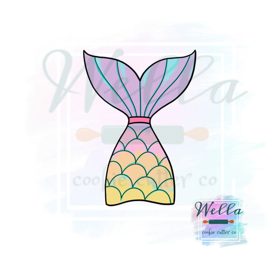 Mermaid Tail Cookie Cutter