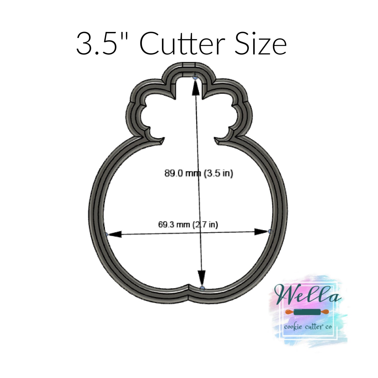 Candy Apple Cookie Cutter