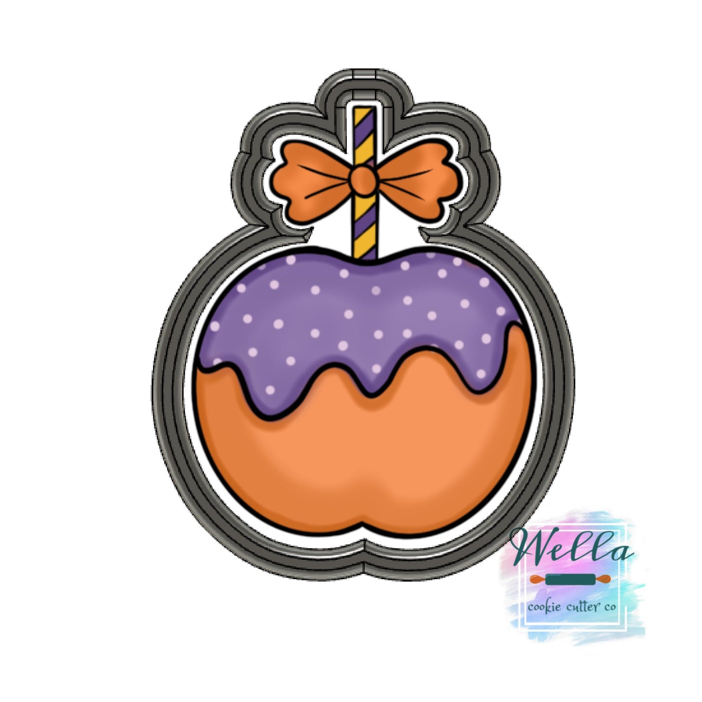 Candy Apple Cookie Cutter