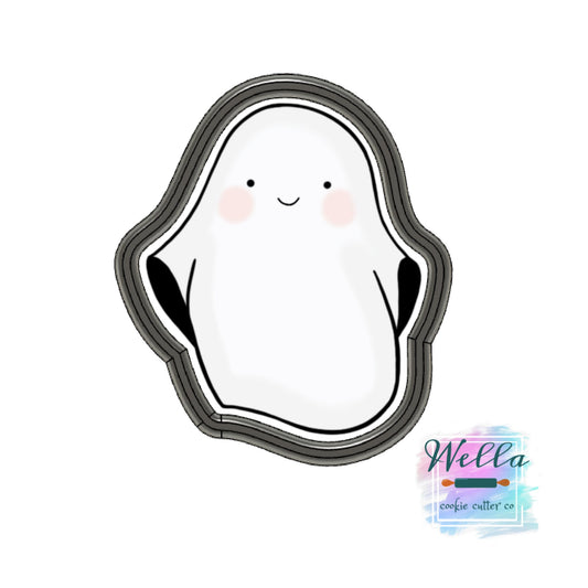 Cute Ghost Halloween Cookie Cutter