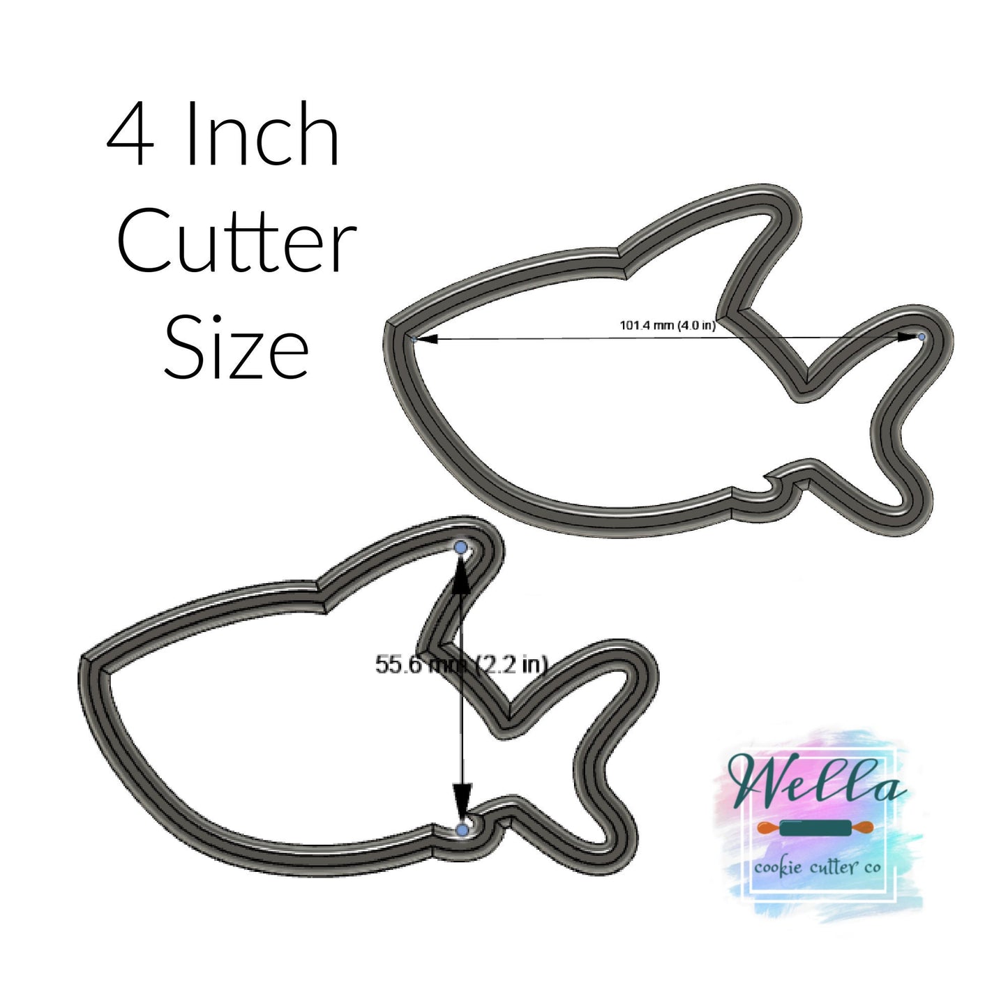 Shark Cookie Cutter