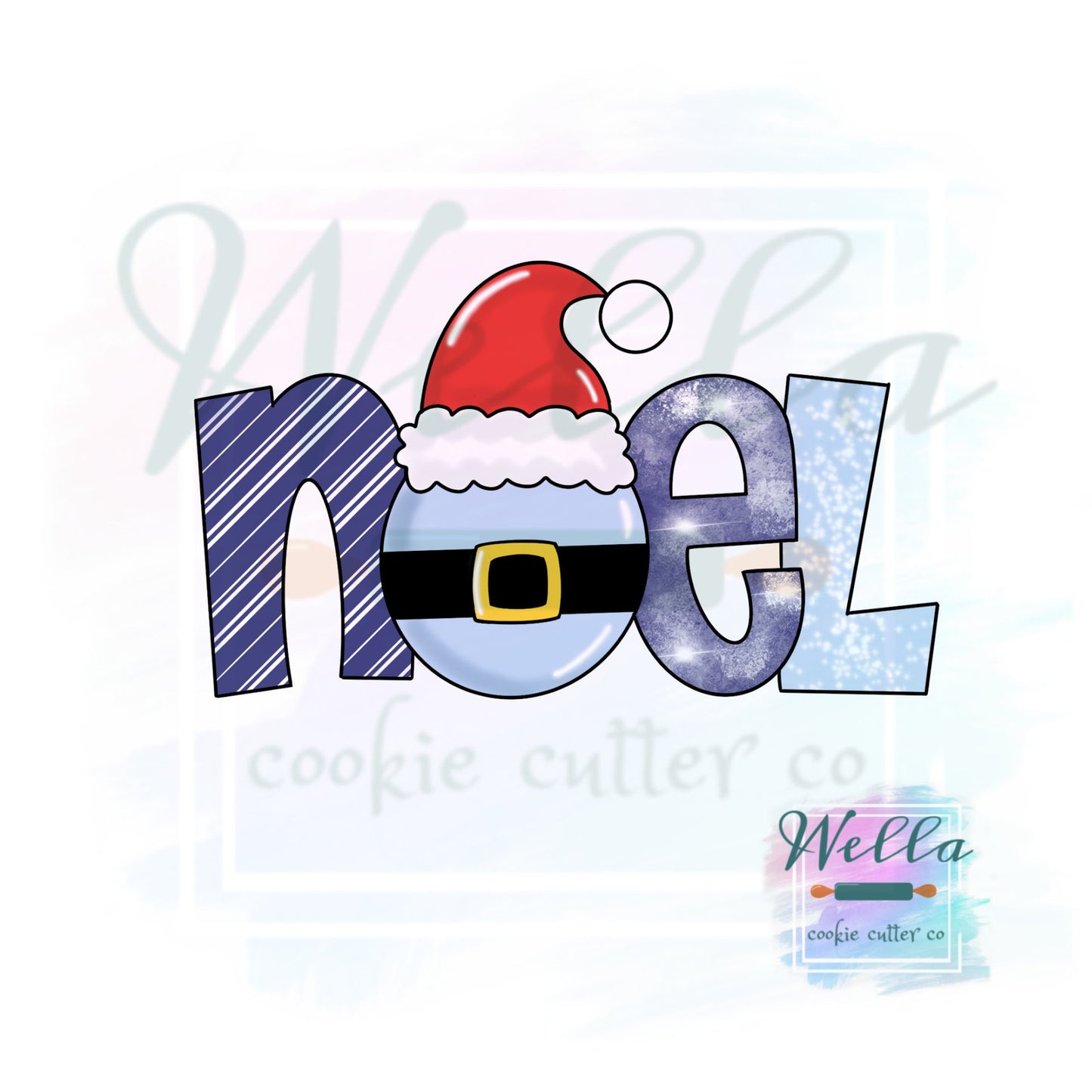 Noel Santa Hat Cookie Cutter, Christmas Cookie Cutter, Noel Cookie Cutter