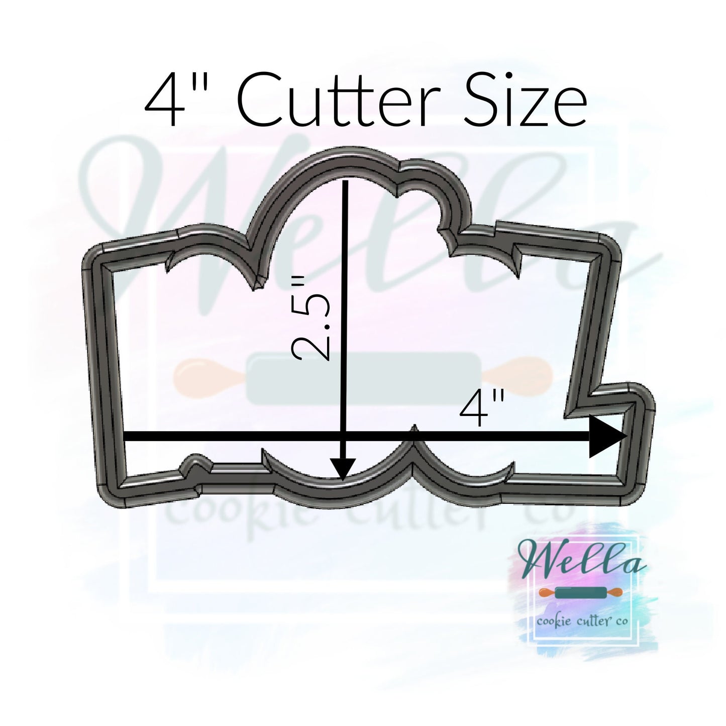 Noel Santa Hat Cookie Cutter, Christmas Cookie Cutter, Noel Cookie Cutter