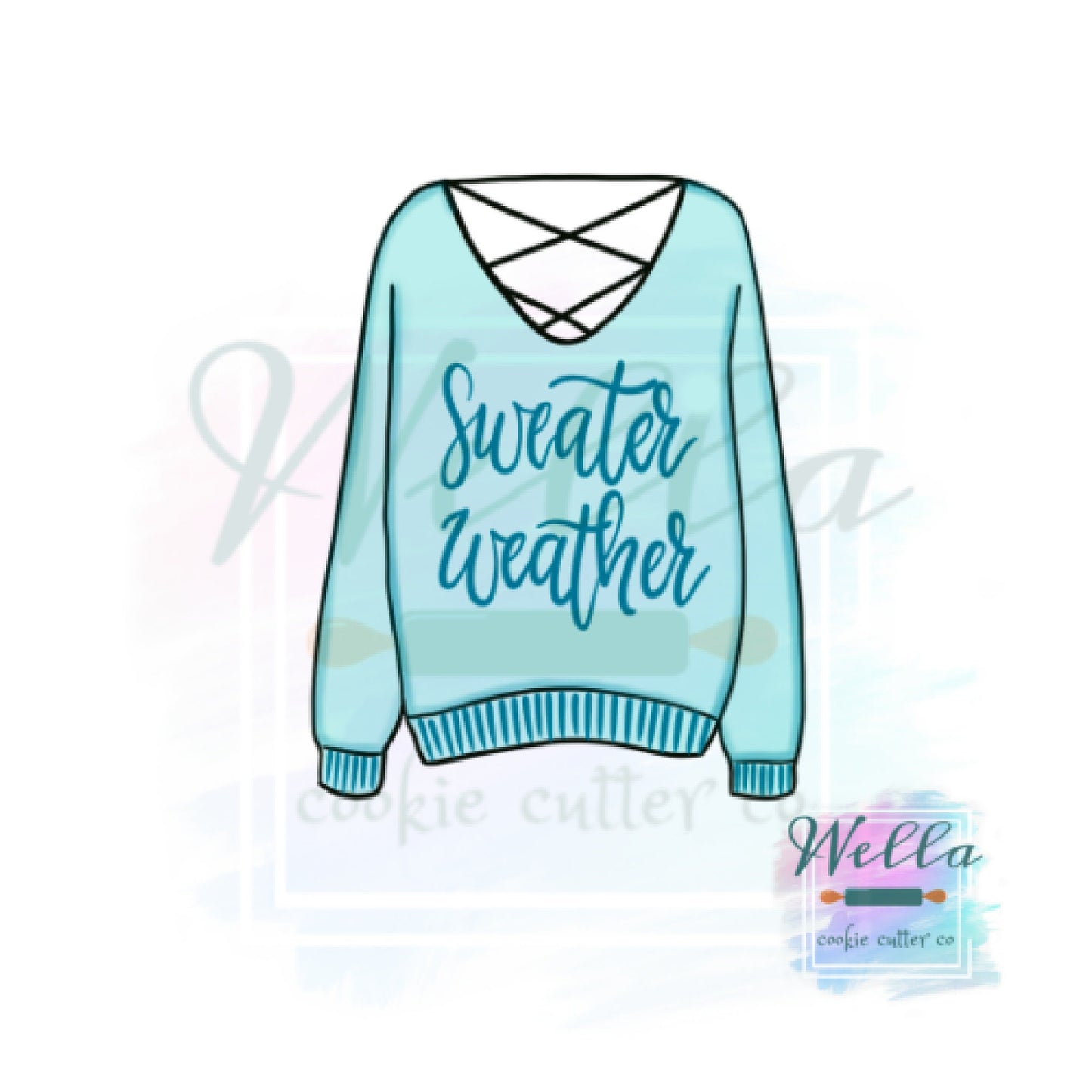Sweater and Leggings Set Cookie Cutters