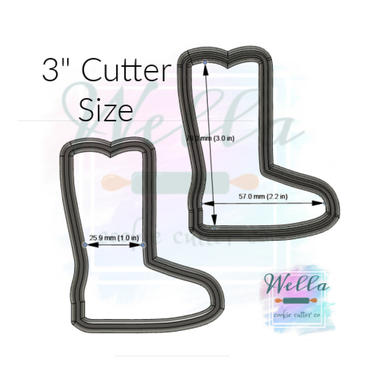 Boot Fall Cookie Cutter