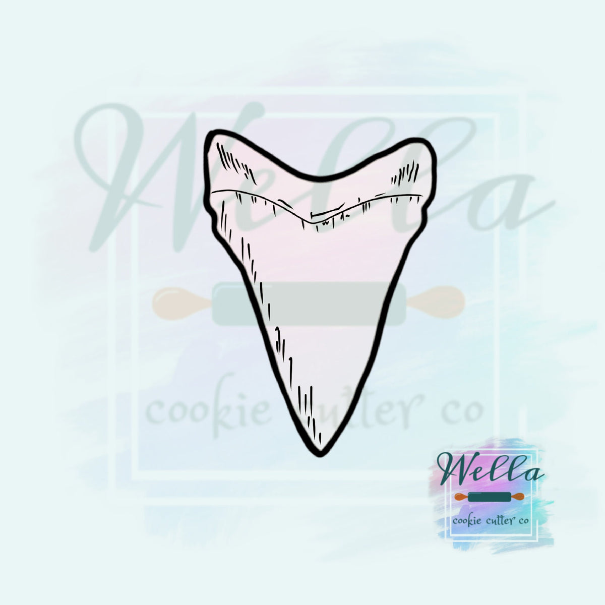 Shark Tooth Cookie Cutter