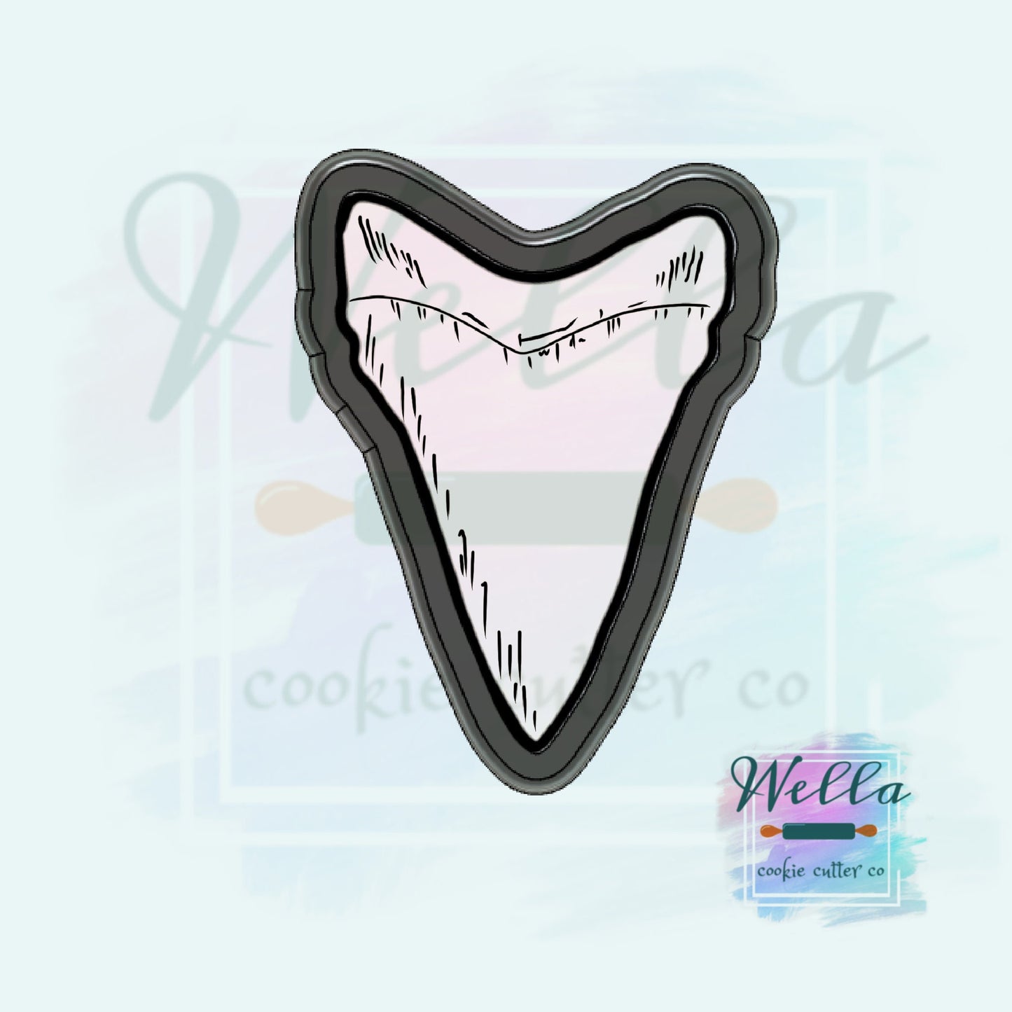 Shark Tooth Cookie Cutter