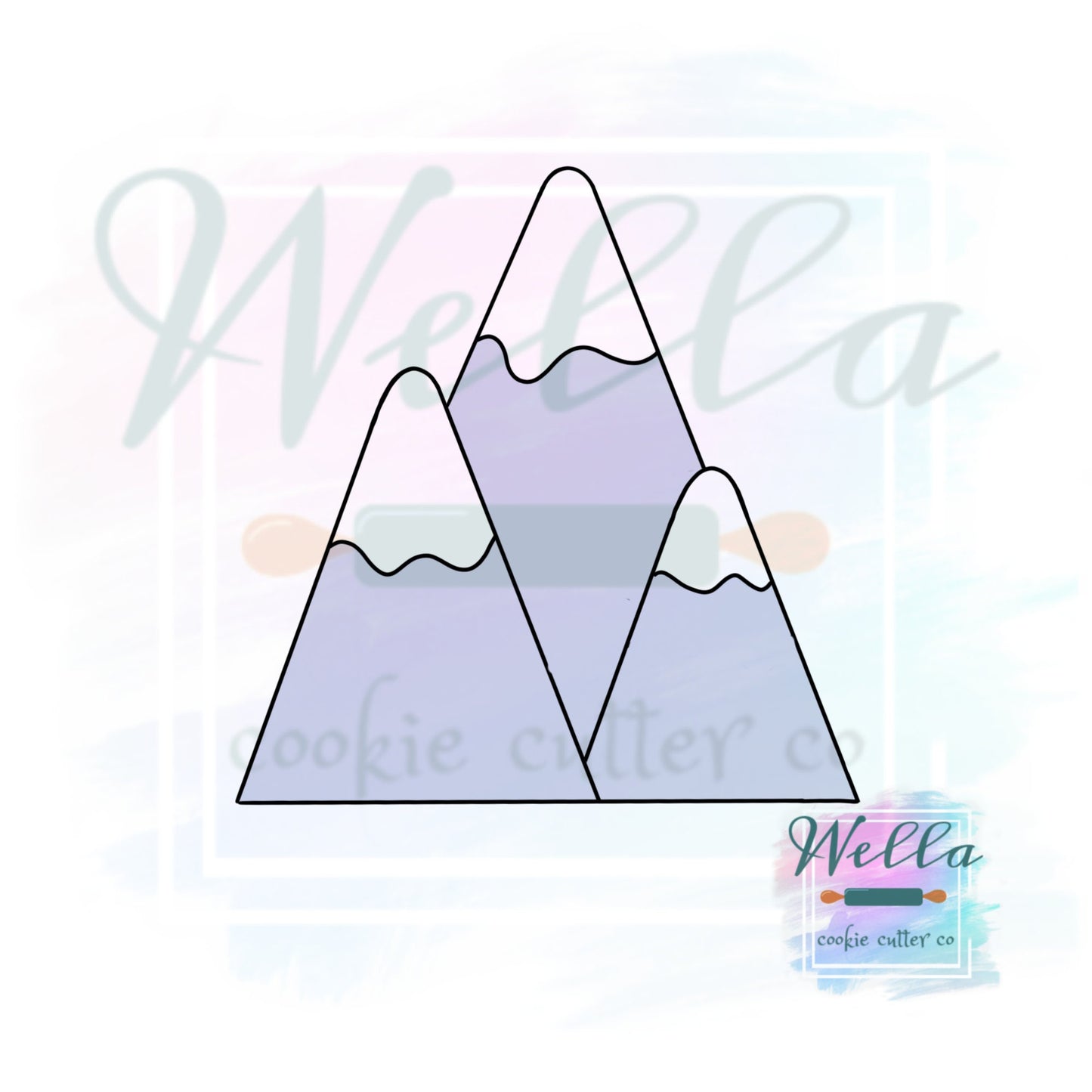 Mountains Cookie Cutter