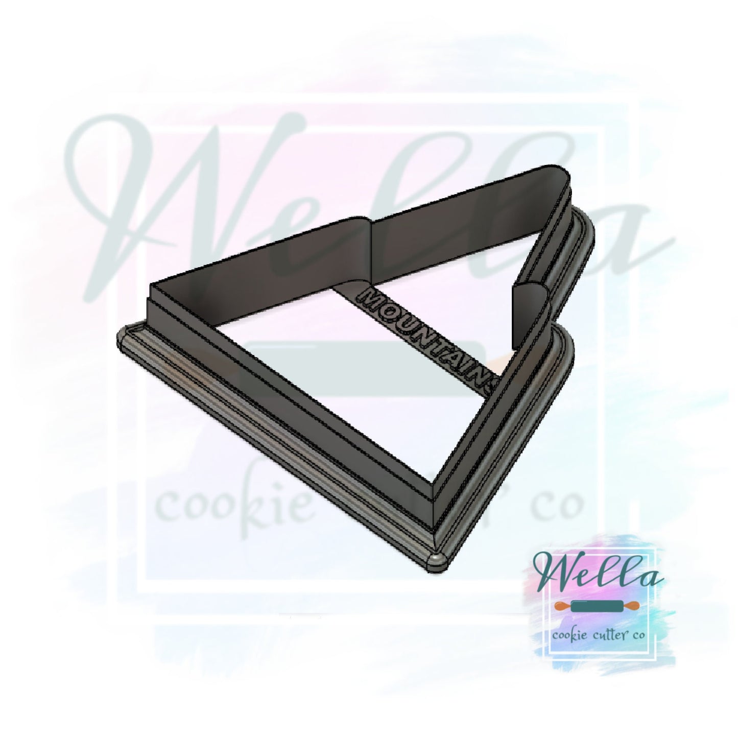Mountains Cookie Cutter