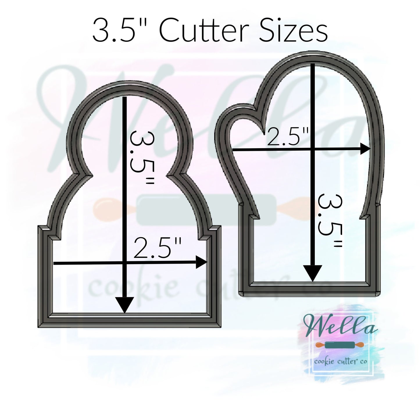 Winter Hat and Glove Set Cookie Cutters
