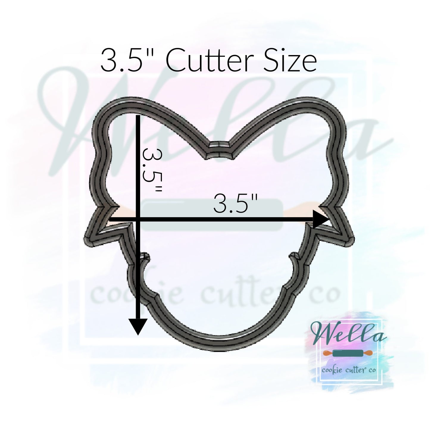 Bell with Bow Cookie Cutter