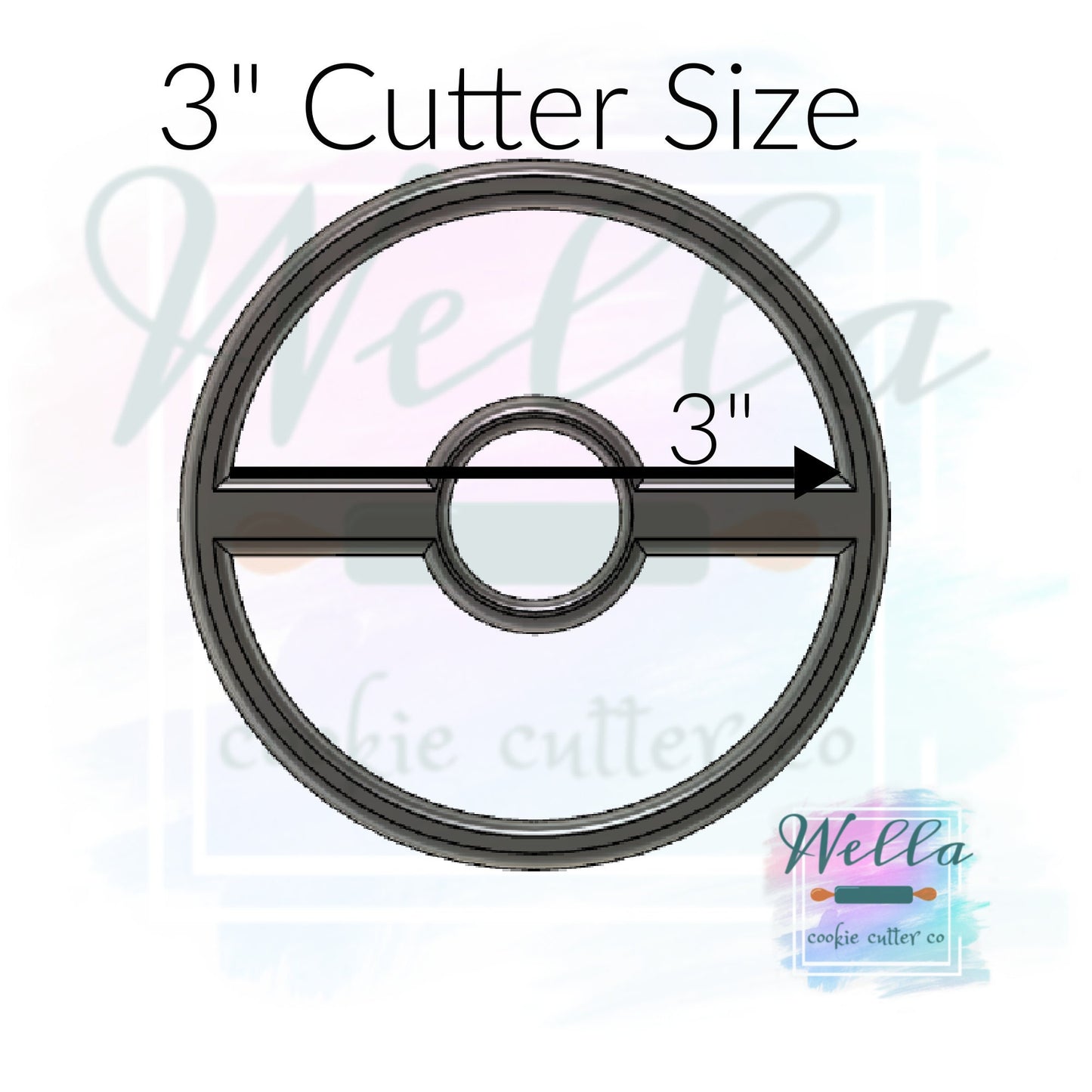 Donut with Cut Out Cookie Cutter