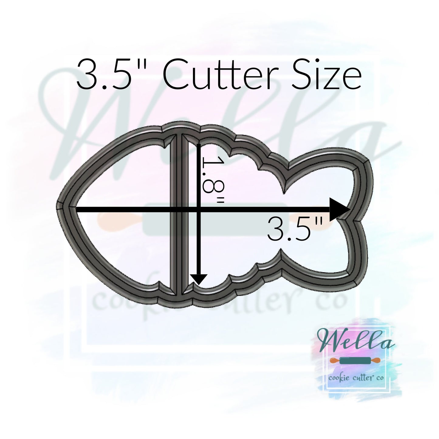 Fish Bones Cat Toy Cookie Cutter