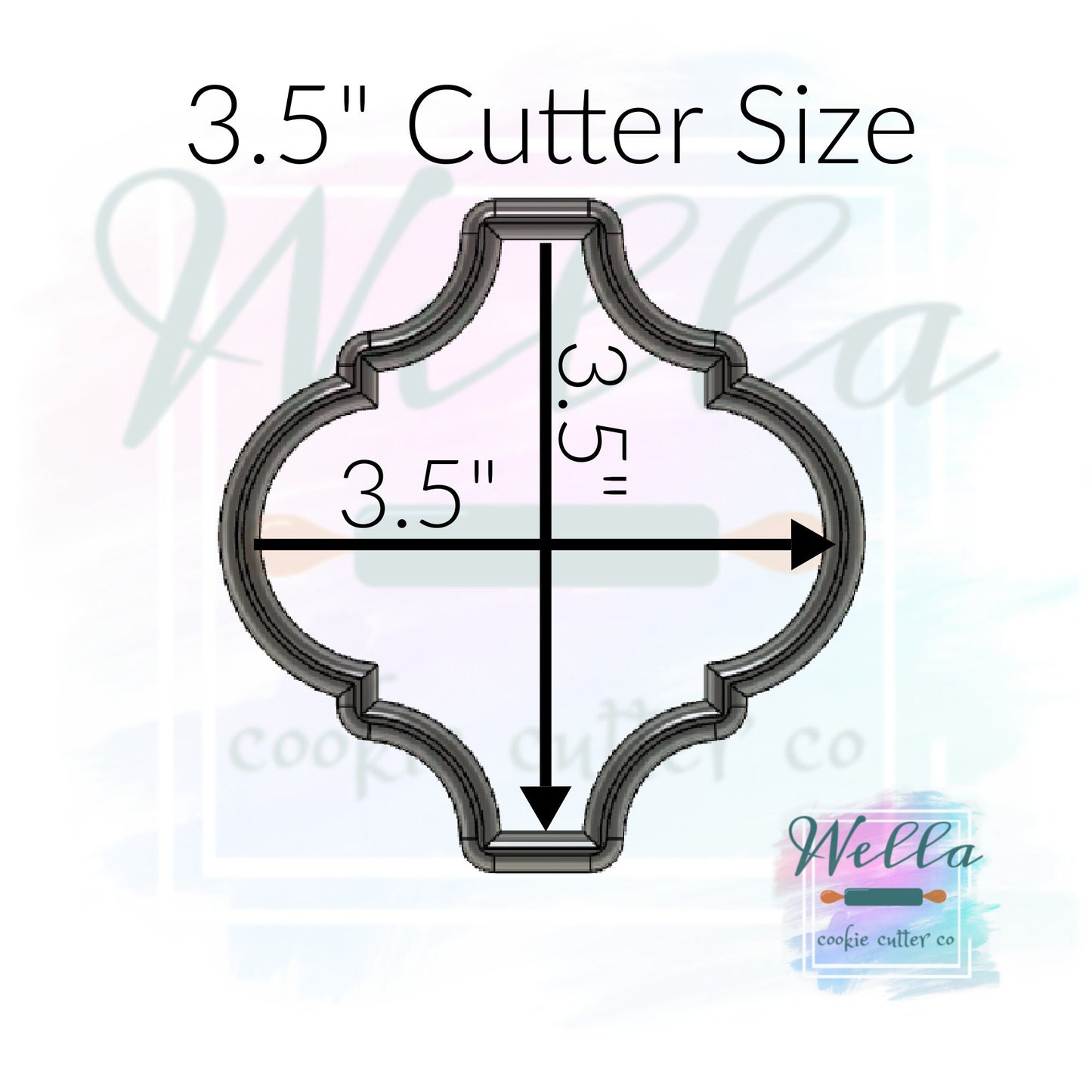 Plaque Tile Cookie Cutter, Christmas Cookie Cutter, Plaque Cookie Cutter