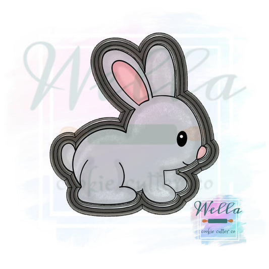 Bunny Rabbit Cute Woodland Cookie Cutter