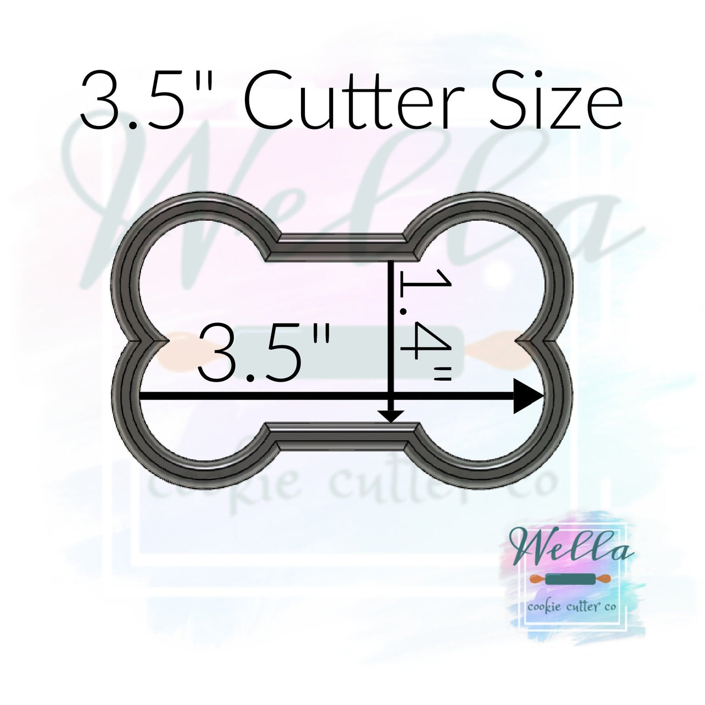 Dog Bone Cookie Cutter