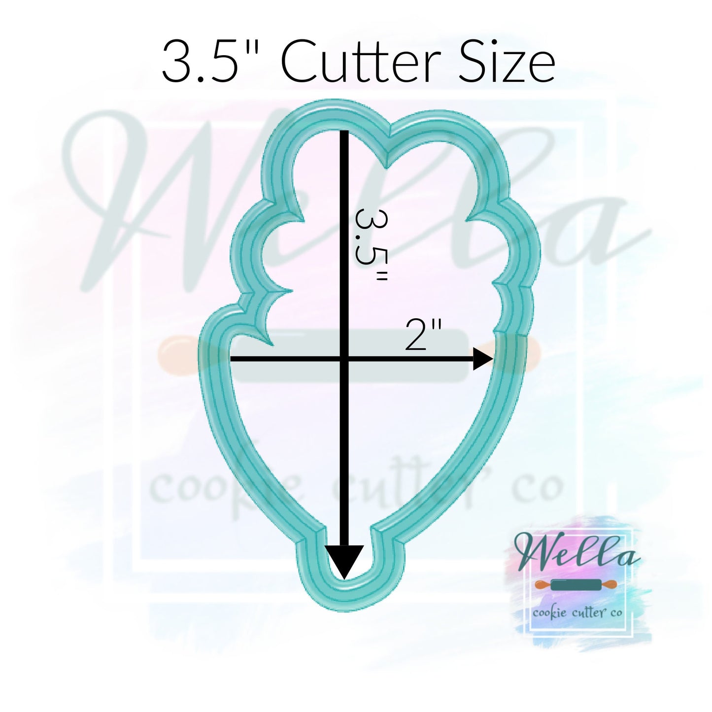 Heart Branch Valentine Love Cookie Cutter