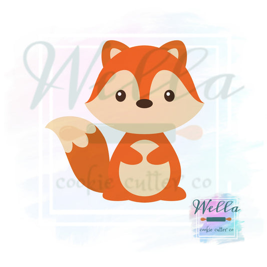 Fox Cute Woodland Cookie Cutter