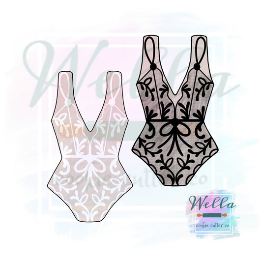 Lingerie Cookie Cutter, Swimsuit Cookie Cutter