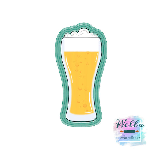 Beer Pint Glass Cookie Cutter