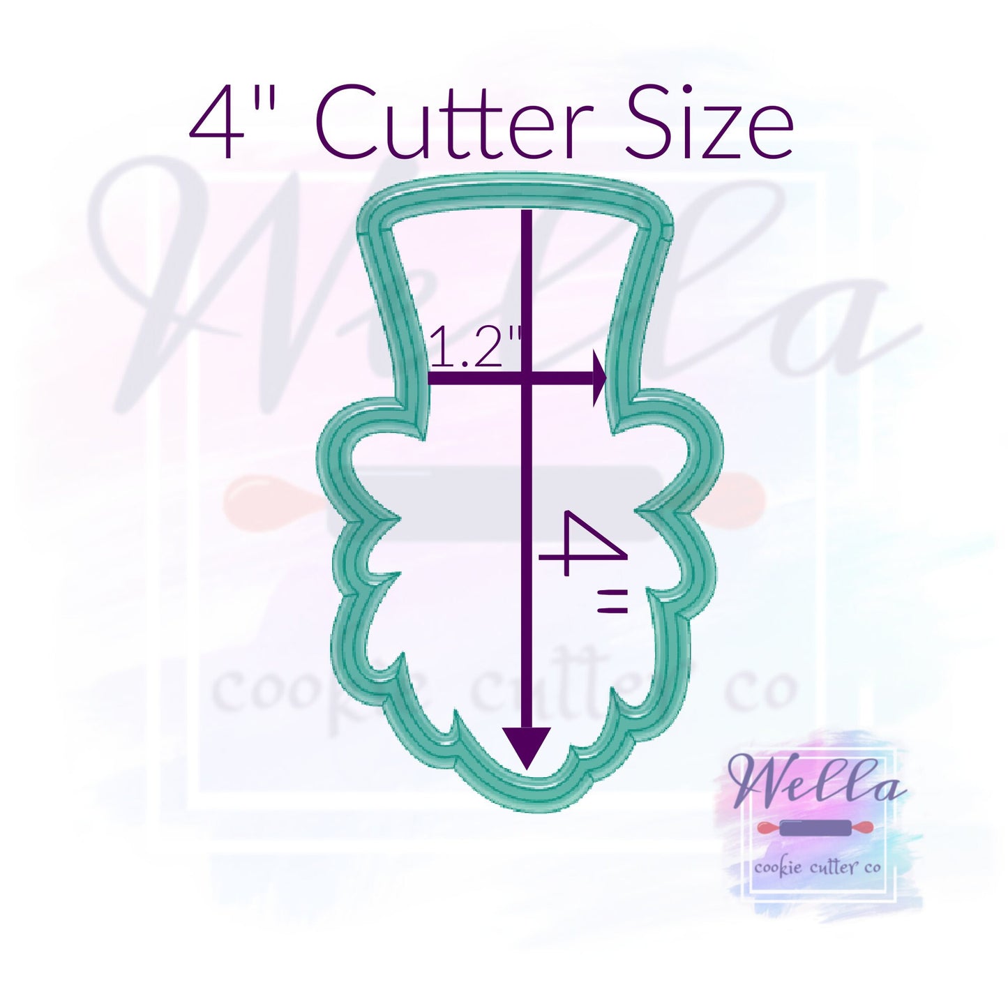 Leprechaun in Hat Cookie Cutter, Gnome Cookie Cutter, St Paddy's Cookie Cutter, St Patrick's Day Cookie Cutter