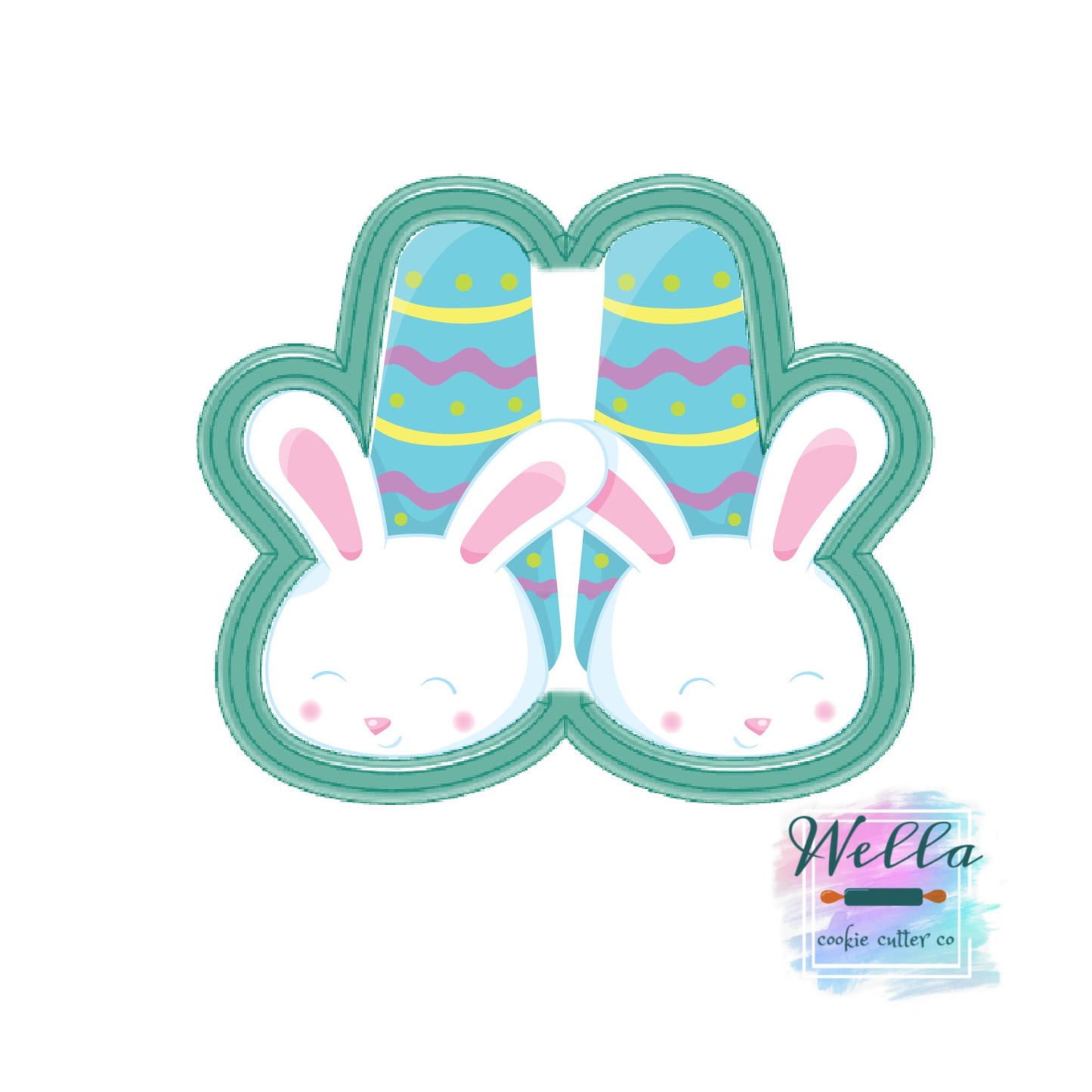 Bunny Slippers Cookie Cutter