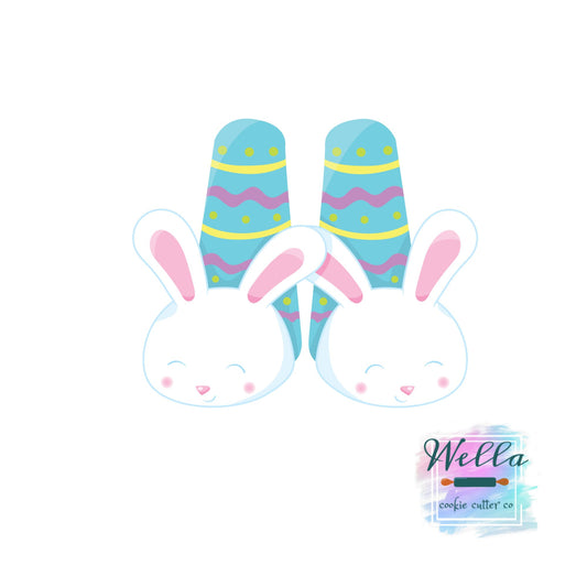 Bunny Slippers Cookie Cutter