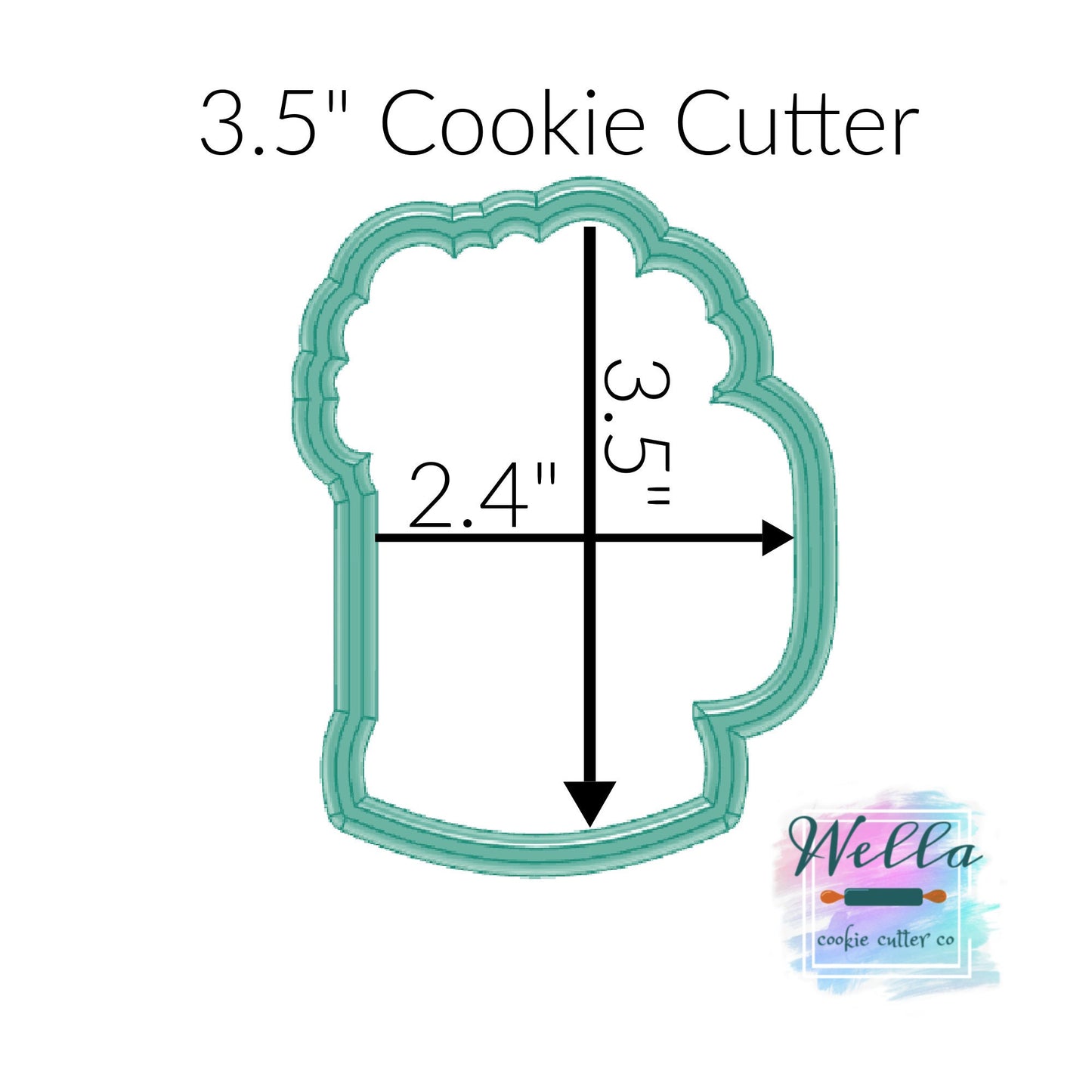 Beer Mug Cookie Cutter