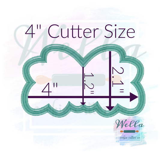 Double Leaf Cookie Cutter