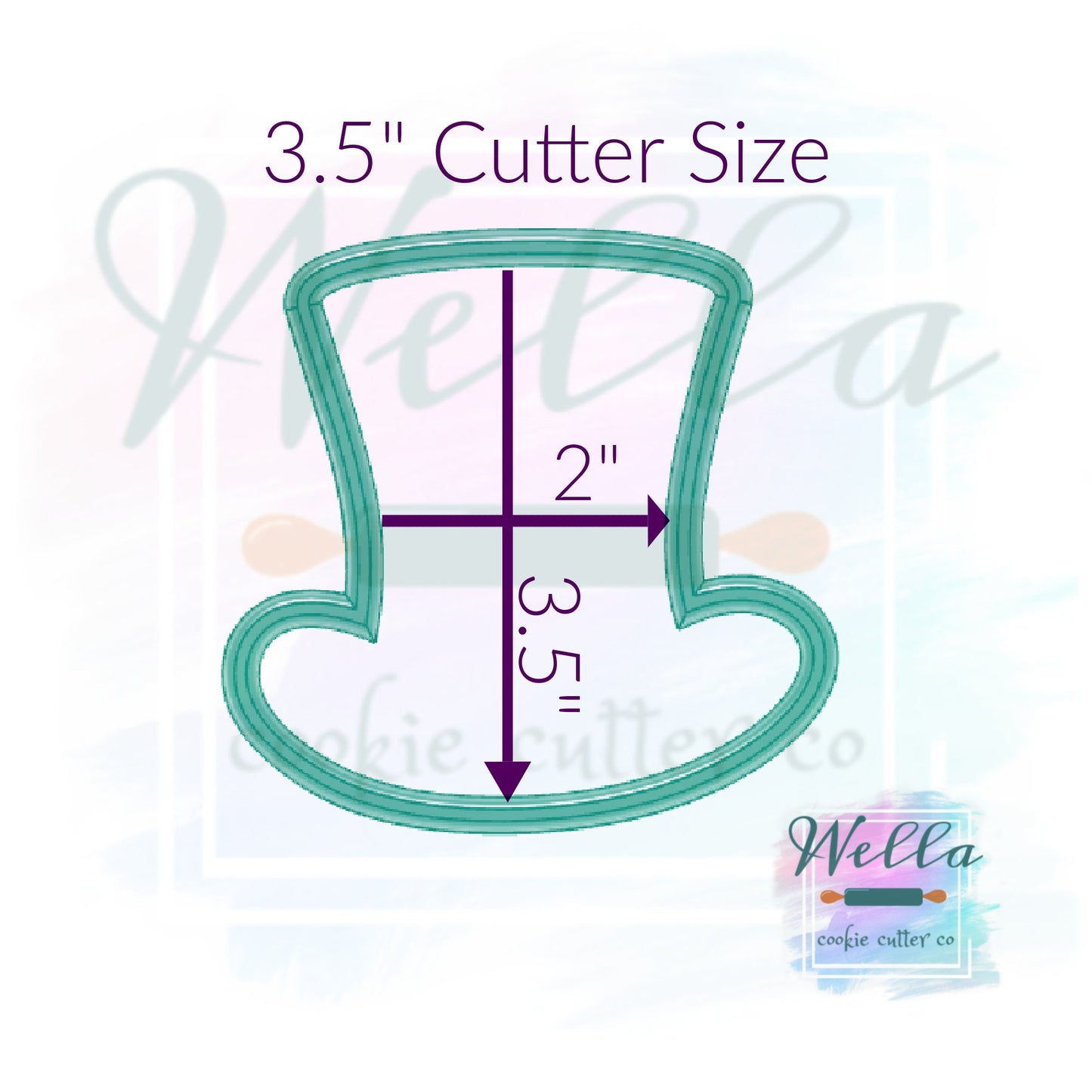 Leprechaun Hat Cookie Cutter, St Paddy's Cookie Cutter