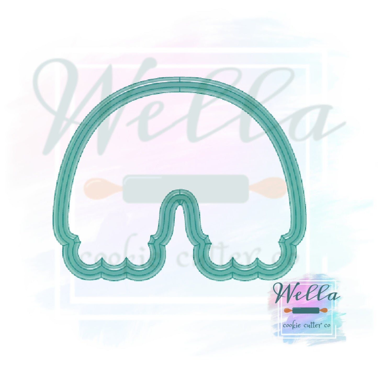 Rainbow BOHO Cookie Cutter