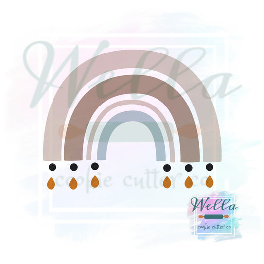 Rainbow BOHO Cookie Cutter
