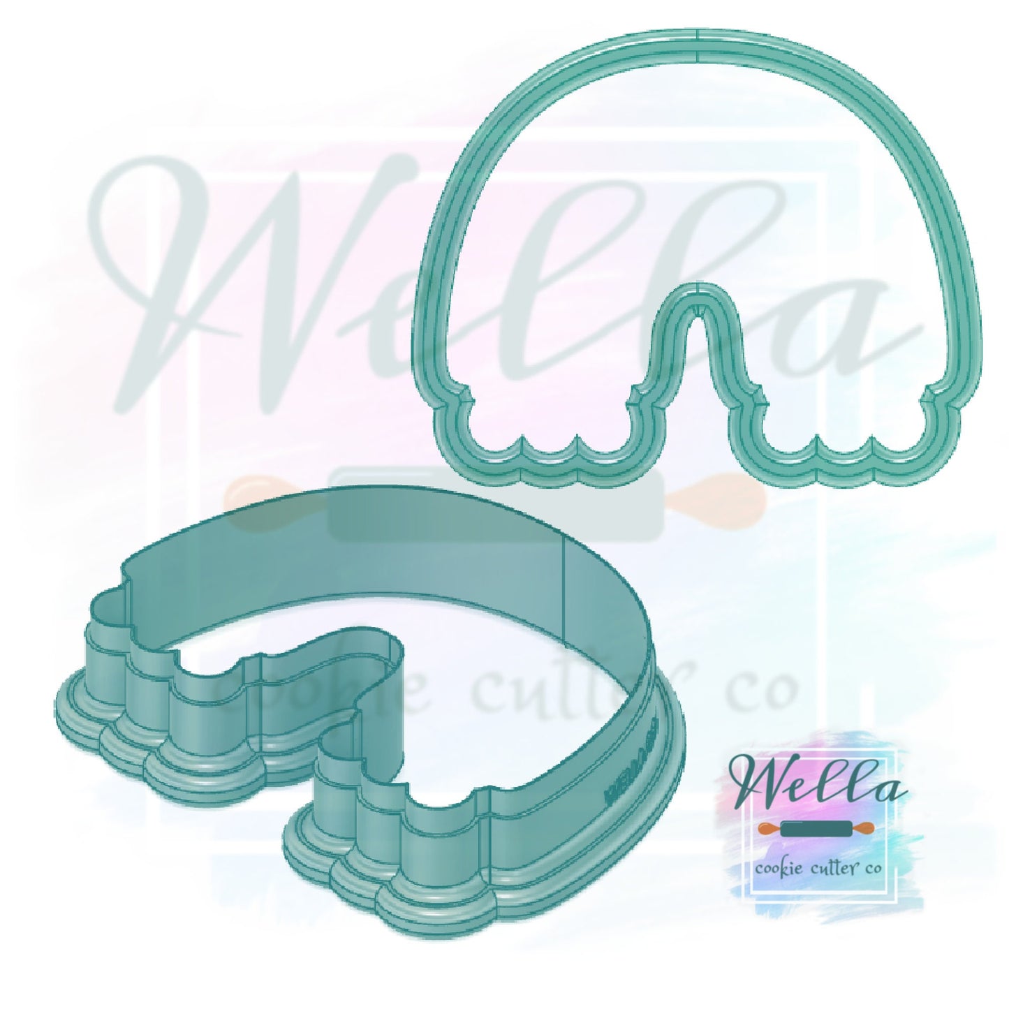 Rainbow BOHO Cookie Cutter