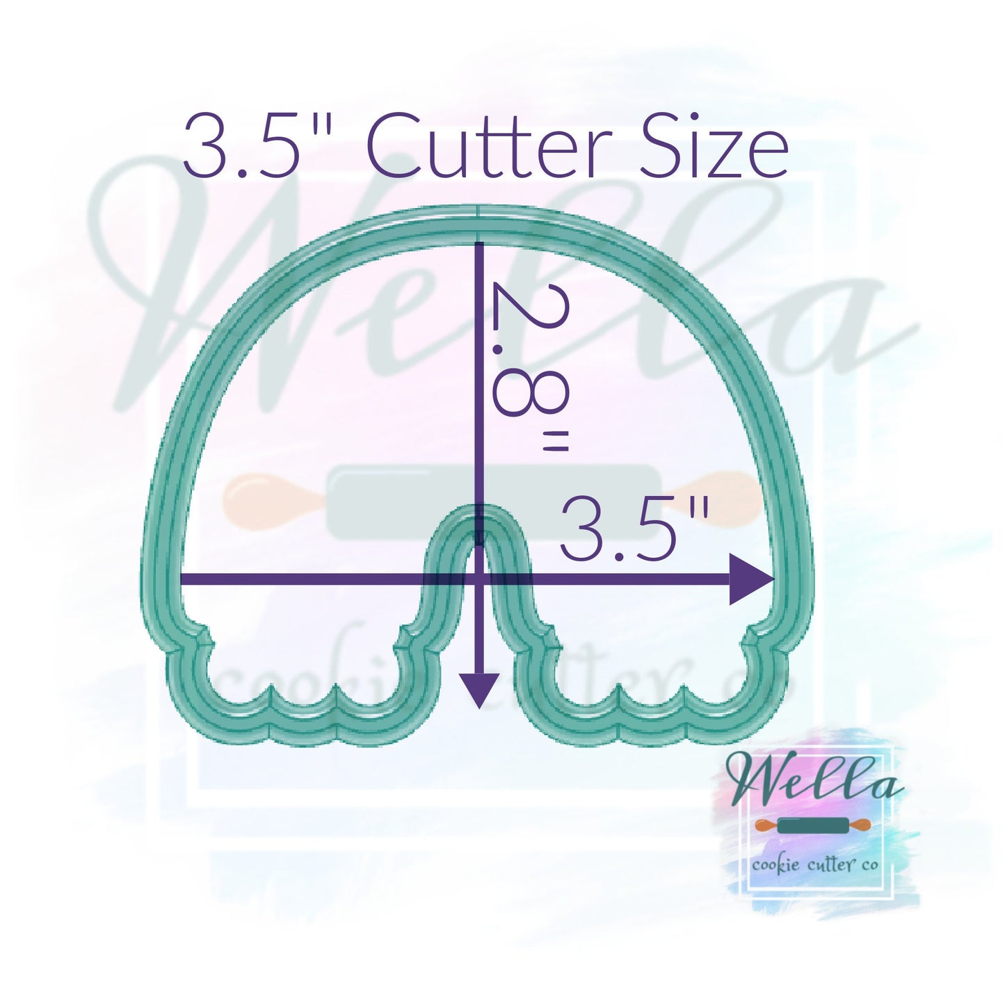 Rainbow BOHO Cookie Cutter