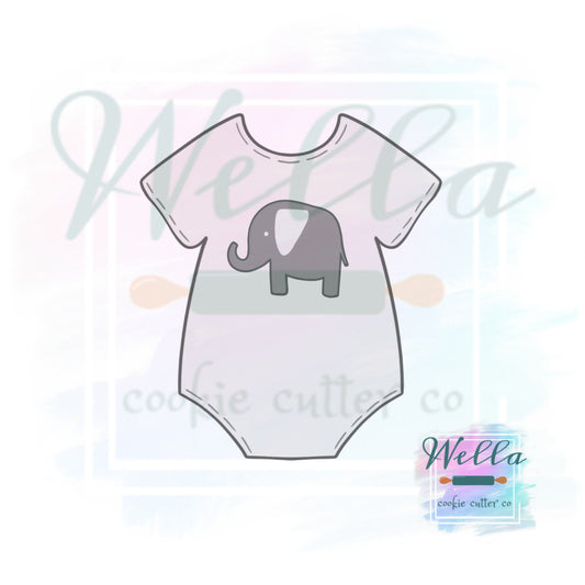 Baby Onesie Cookie Cutter, Baby Outfit Cookie Cutter
