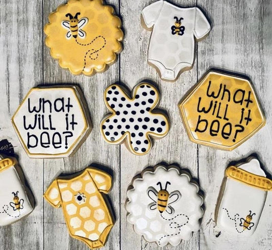 Honeycomb Pattern Stencil, Hexagon Pattern Stencil, Honeycomb Background Stencil, Bee Theme Stencil