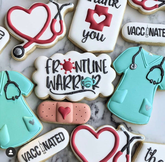 Scrub Top Nurse Vet T-shirt Cookie Cutter