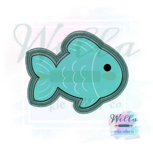 Fish Cookie Cutter, Cute Fish Cookie Cutter