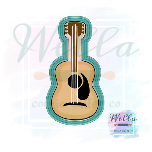 Acoustic Guitar Cookie Cutter
