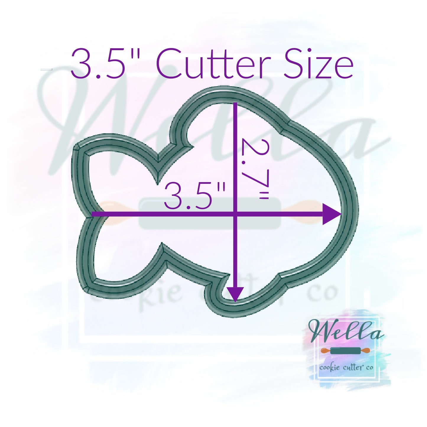 Fish Cookie Cutter, Cute Fish Cookie Cutter