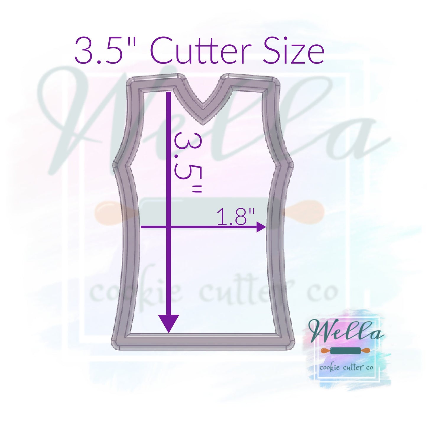 Basketball Jersey Cookie Cutter, Sports Jersey Cookie Cutter