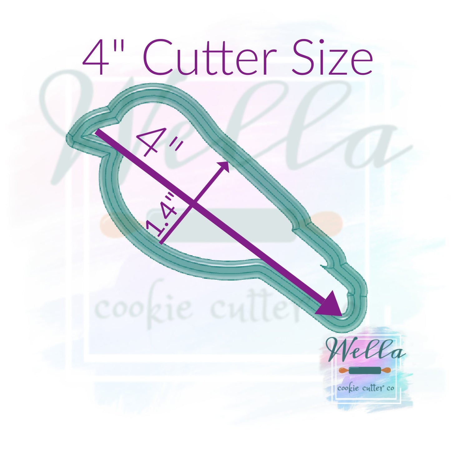 Bluebird Cookie Cutter, Bird Cookie Cutter