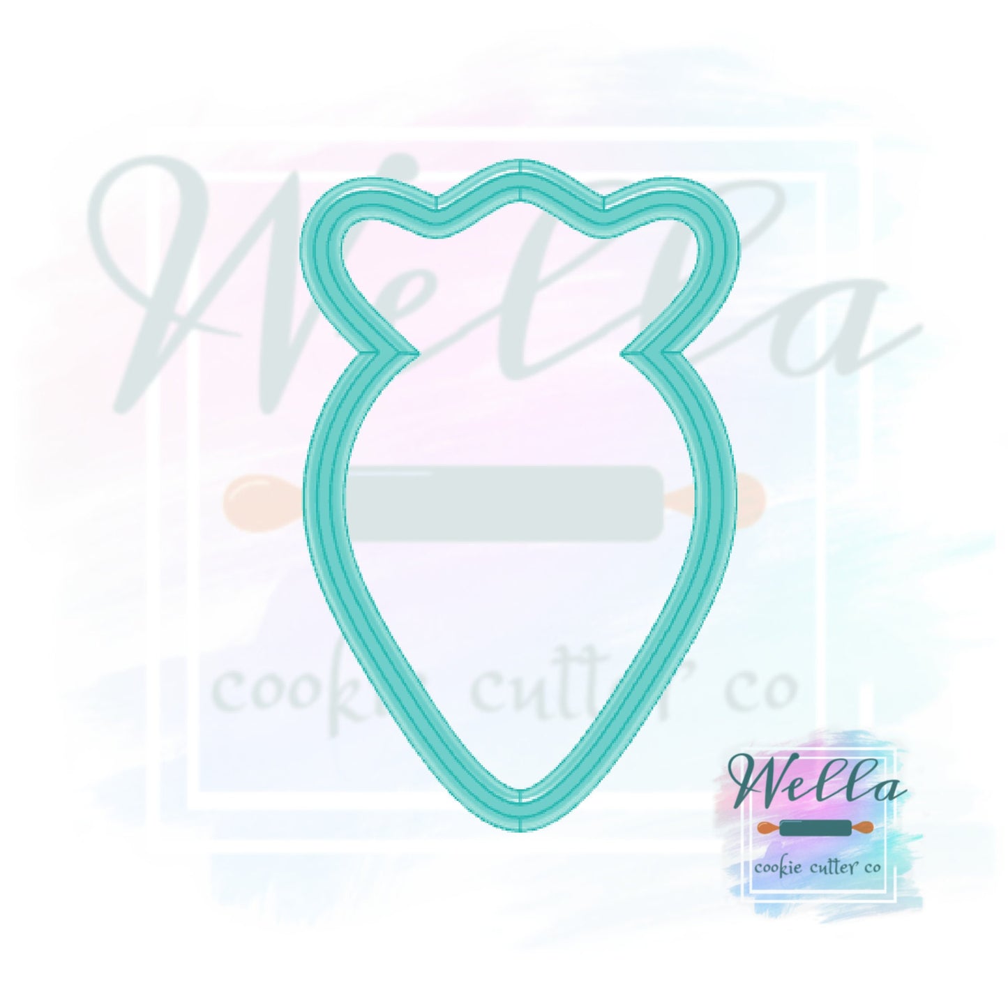Piping Bag Cookie Cutter, Icing Bag Cookie Cutter, Baking Cookie Cutter